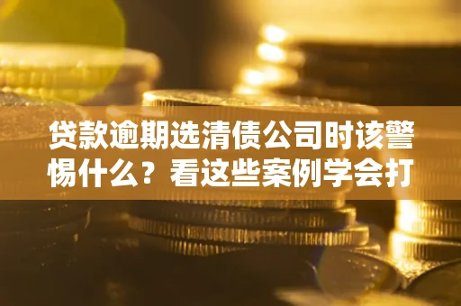 武汉贷款逾期选清债公司时该警惕什么？看这些案例学会打翻身仗