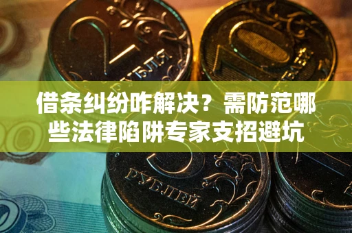 武汉借条纠纷咋解决？需防范哪些法律陷阱专家支招避坑