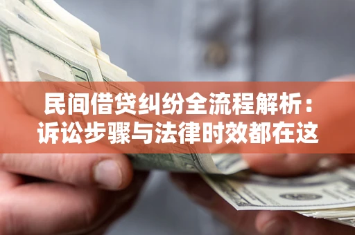 武汉民间借贷纠纷全流程解析：诉讼步骤与法律时效都在这儿了
