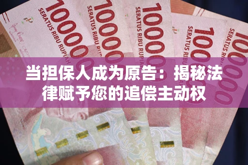 武汉当担保人成为原告：揭秘法律赋予您的追偿主动权