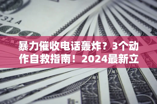 武汉暴力催收电话轰炸？3个动作自救指南！2024最新立案标准全解析